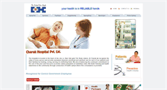 Desktop Screenshot of charakhospital.com