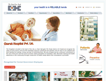 Tablet Screenshot of charakhospital.com